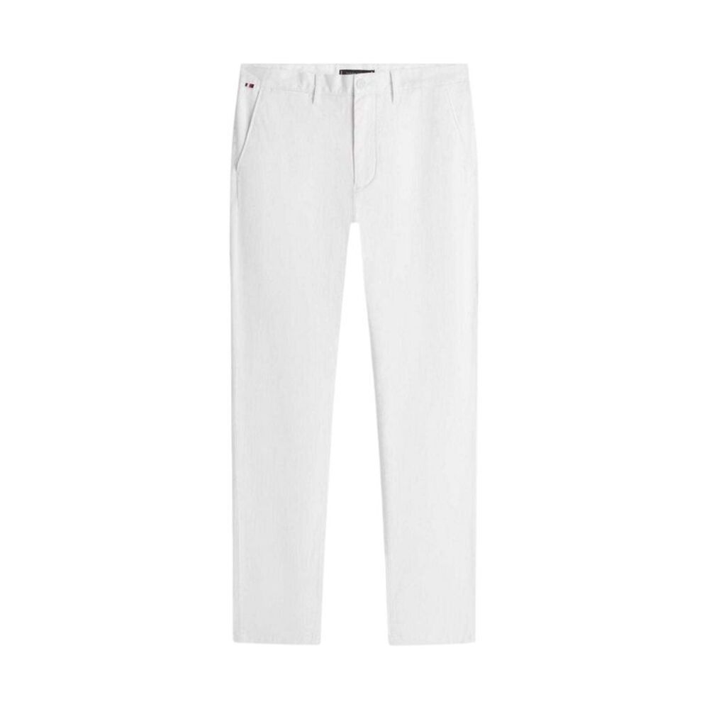 Tommy Hilfiger Mens Denton Twill Chinos / Ivory/Petal